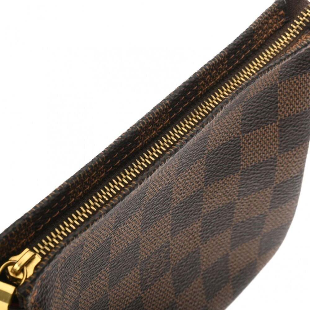 LOUIS VUITTON Brown Damier Canvas Pouch - Picture 9 of 11